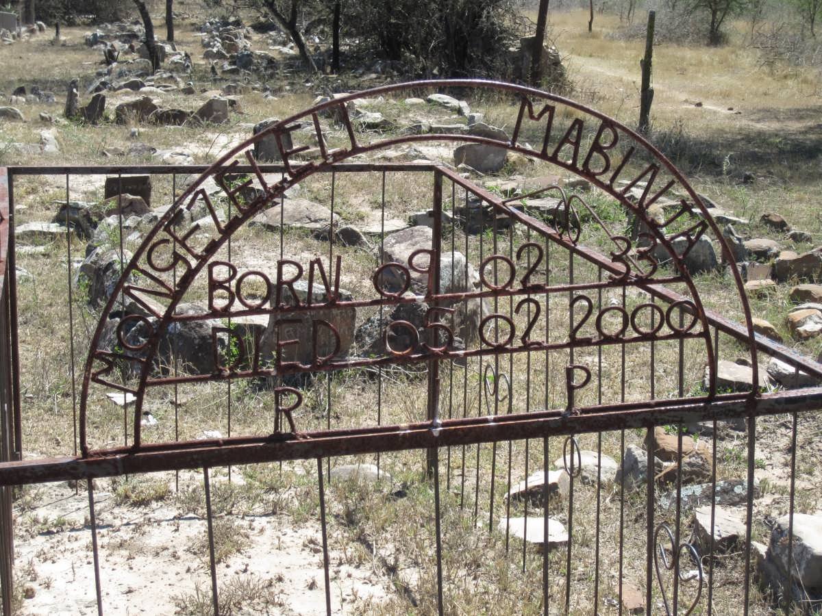 MABINJA Mongezeleli 1933-2000