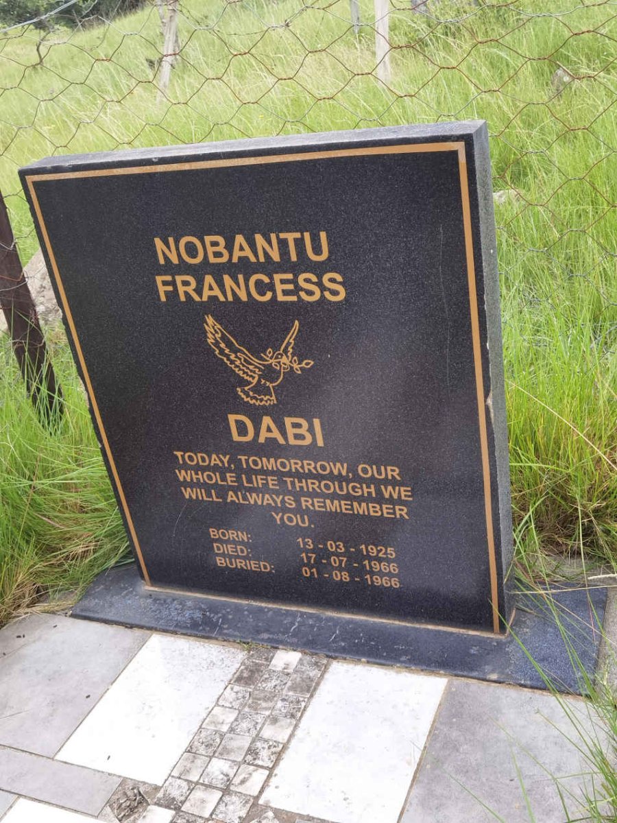 DABI Nobantu Francess 1925-1966