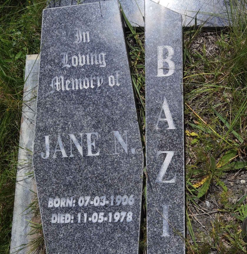 BAZI Jane N. 1906-1978