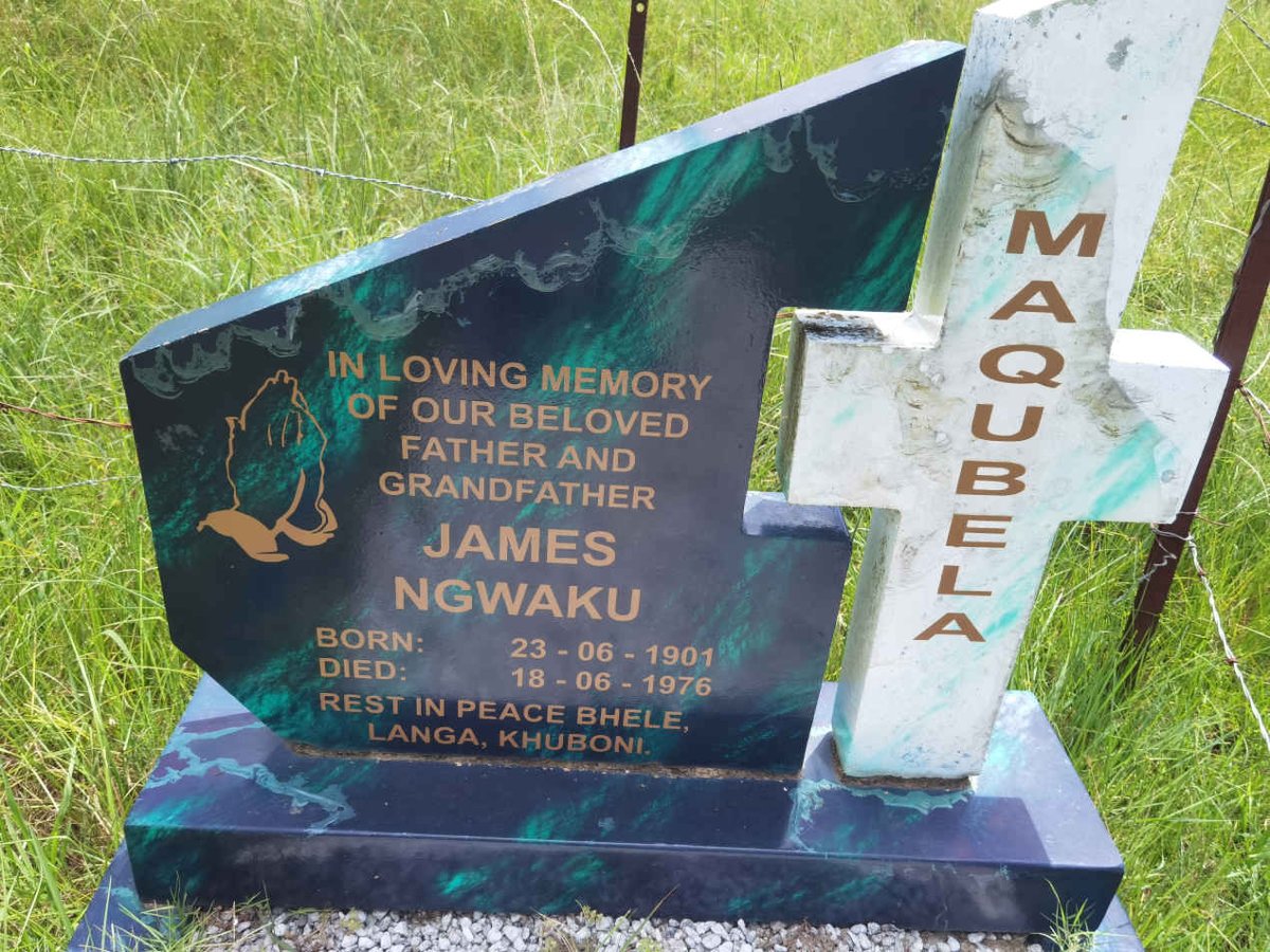 MAQUBELA James Ngwaku 1910-1976