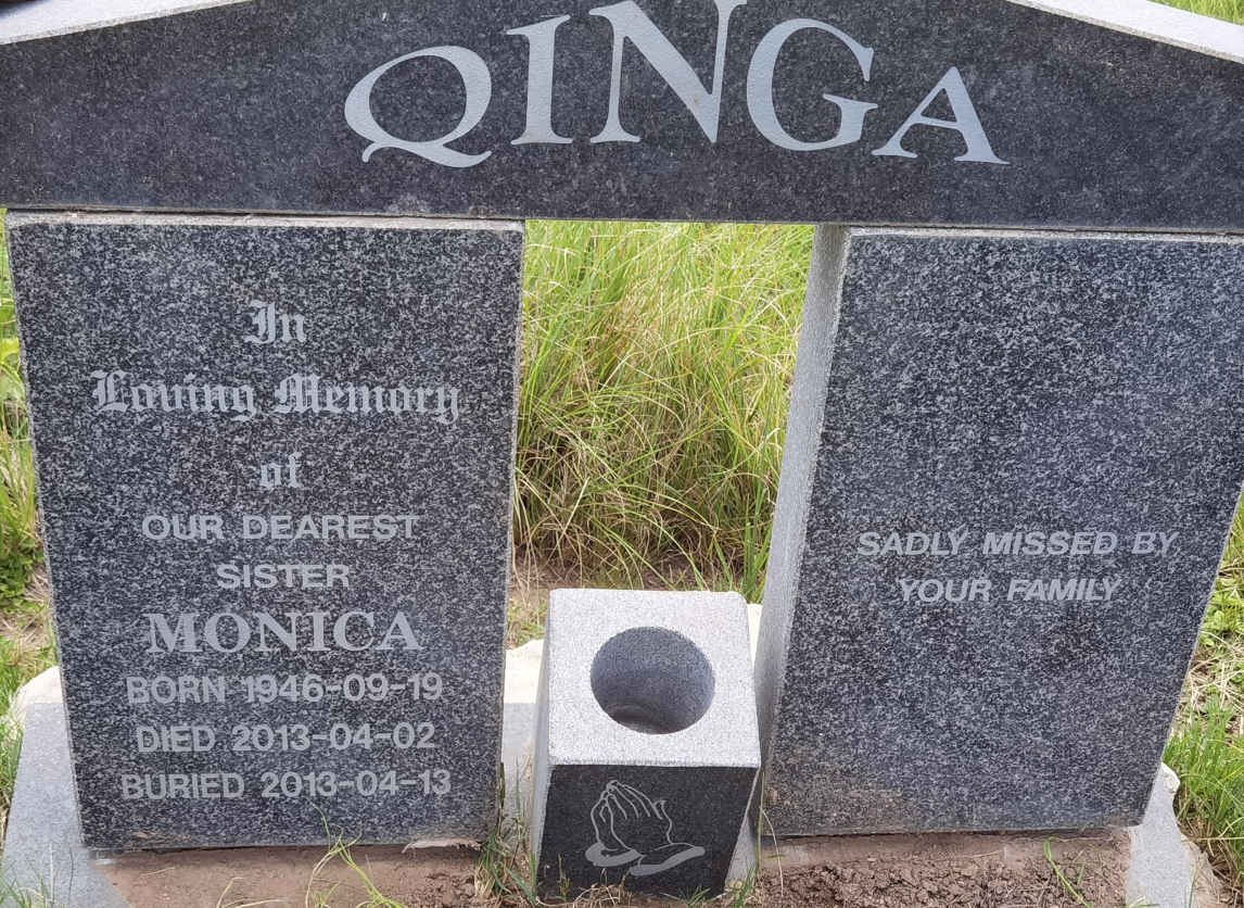 QINGA Monica 1946-2013