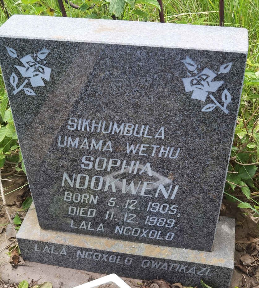 NDOKWENI Sophia 1905-1989