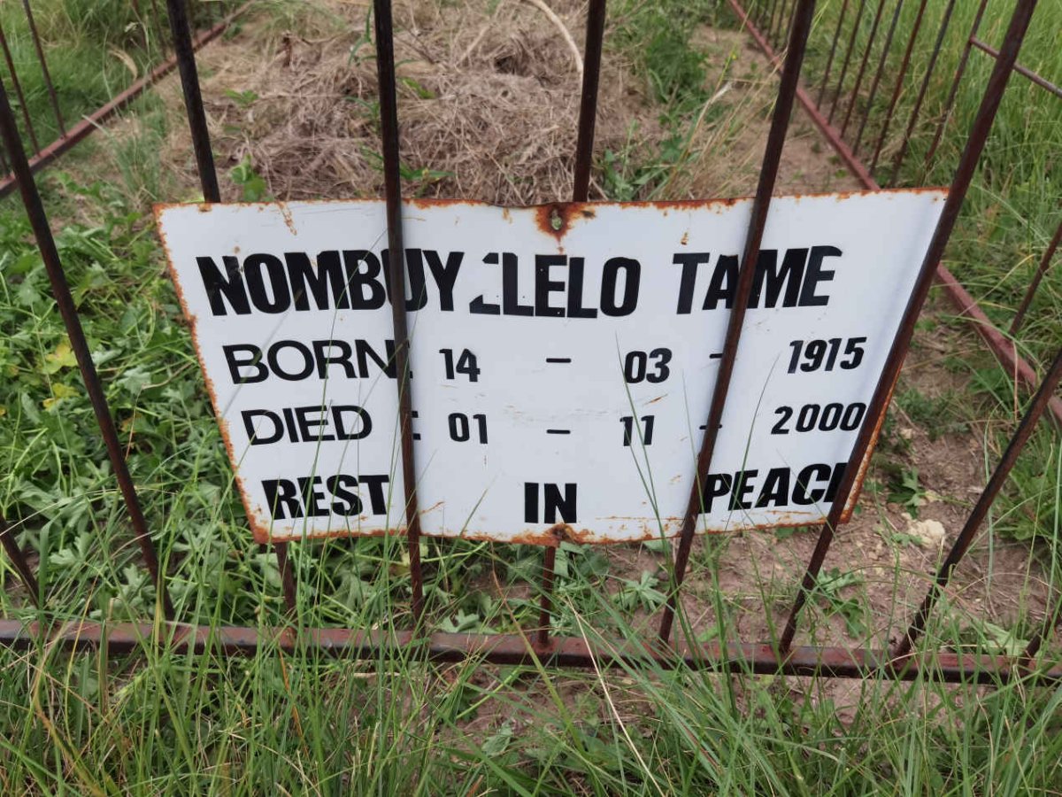 TAME Nombuyelelo 1915-2000