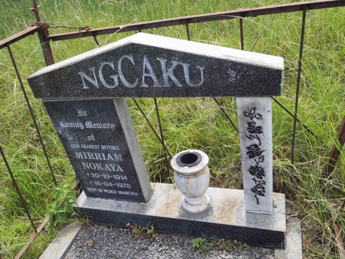 NGCAKU Mirriam Nokaya 1914-1978