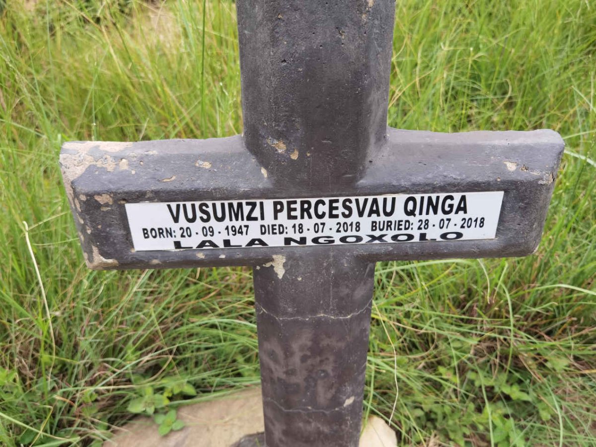 QINGA Vusumzi Percesvau 1947-2018