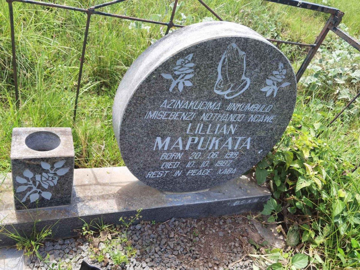 MAPUKATA Lillian 1919-1987