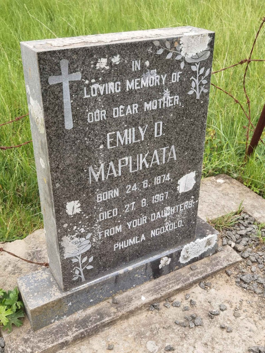 MAPUKATA Emily D. 1874-1967