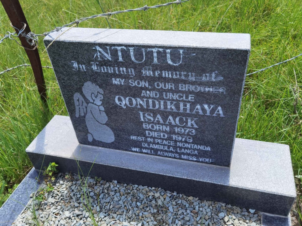 NTUTU Qondikhaya Isaack 1973-1979