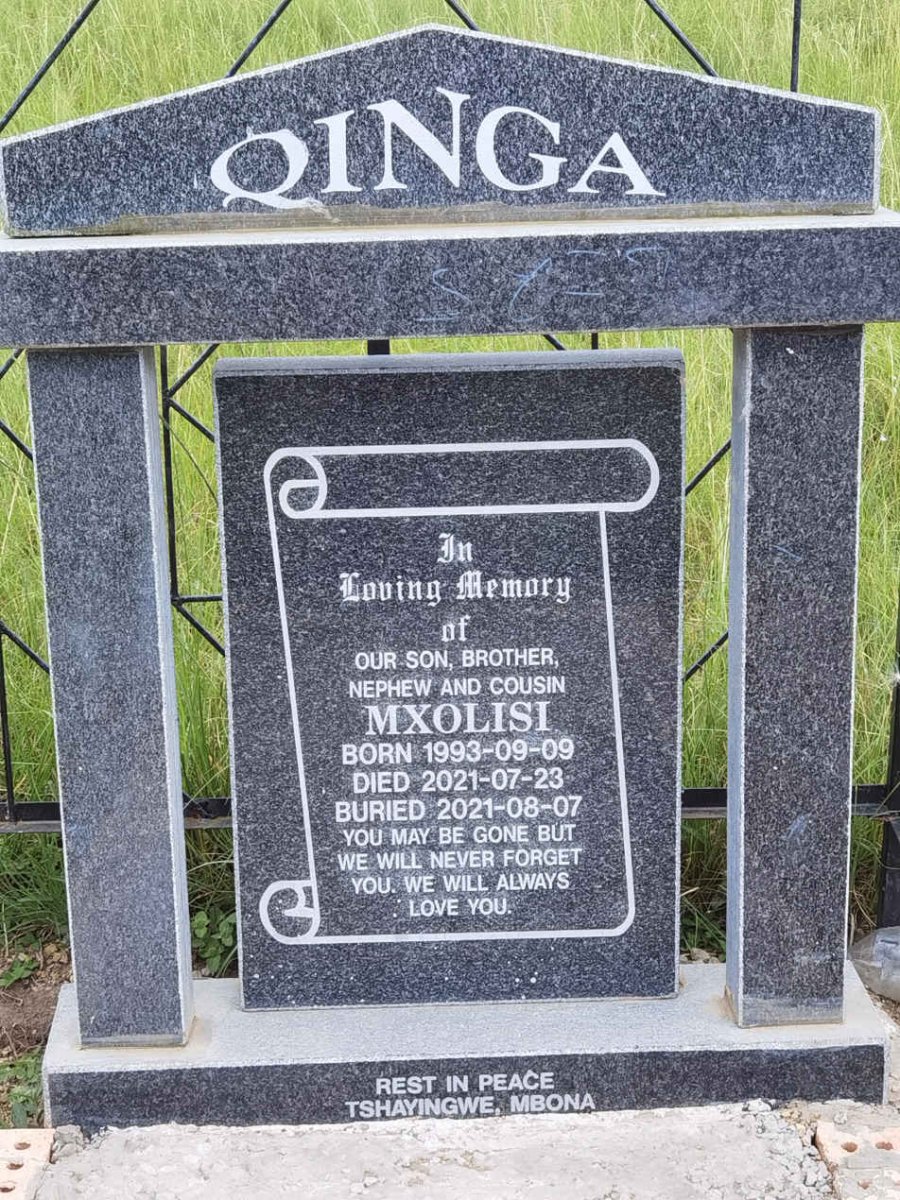 QINGA Mxolosi 1993-2021