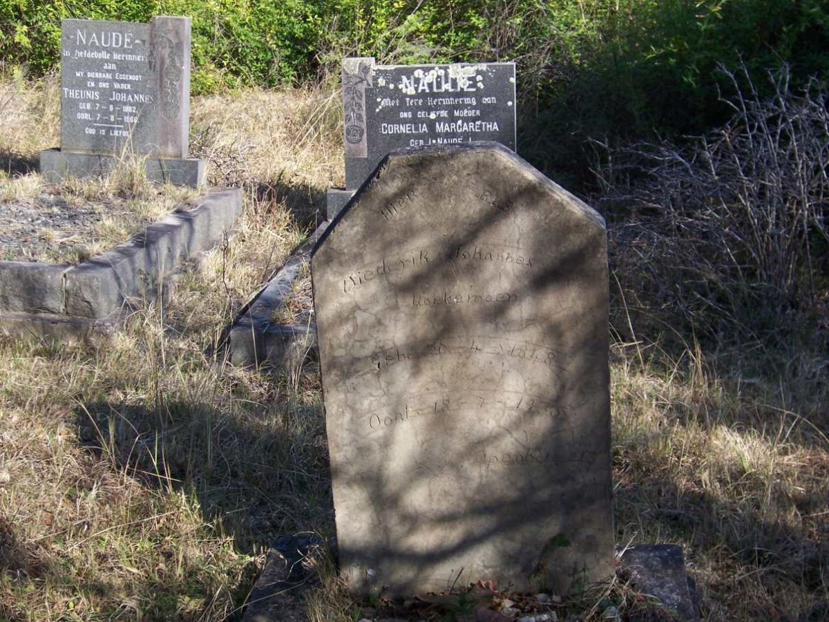 KOEKEMOER Diederik Johannes 1848-1935