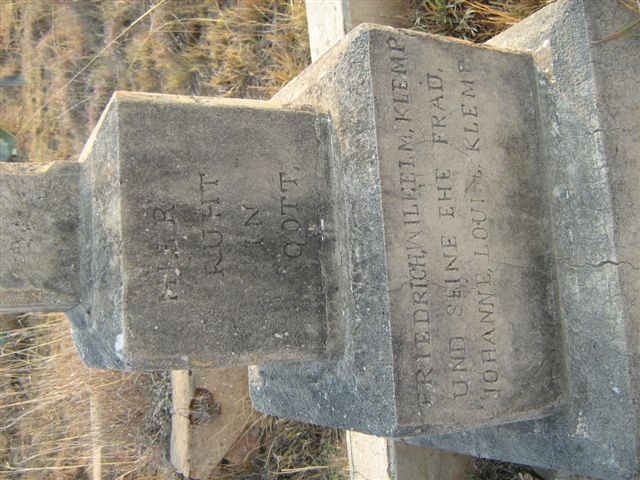 KLEMP Friedrich Wilhelm &amp; Johanne Louise