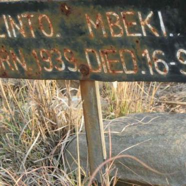 MBEKI Vizinto 1939-1962