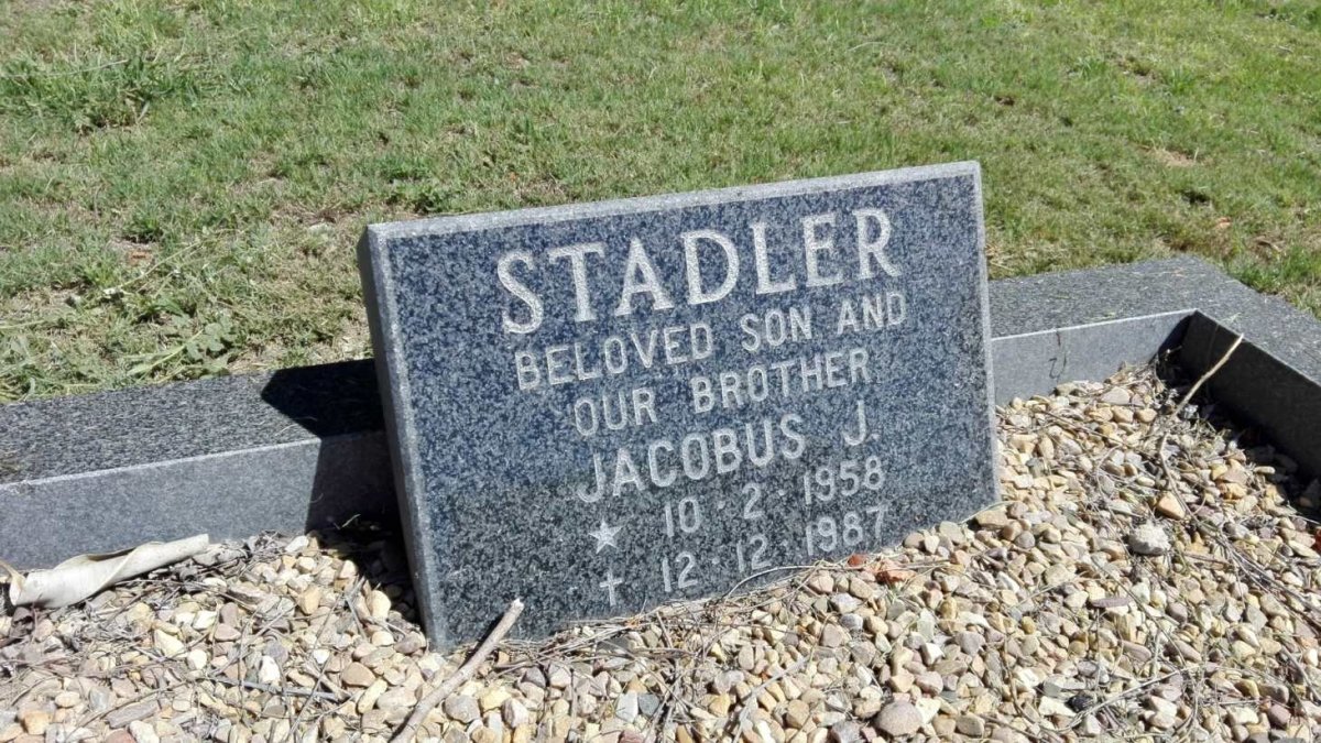 STADLER Jacobus J. 1958-1987
