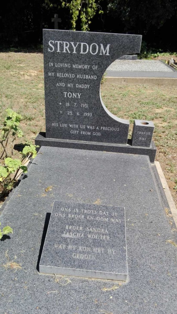 STRYDOM Tony 1951-1993
