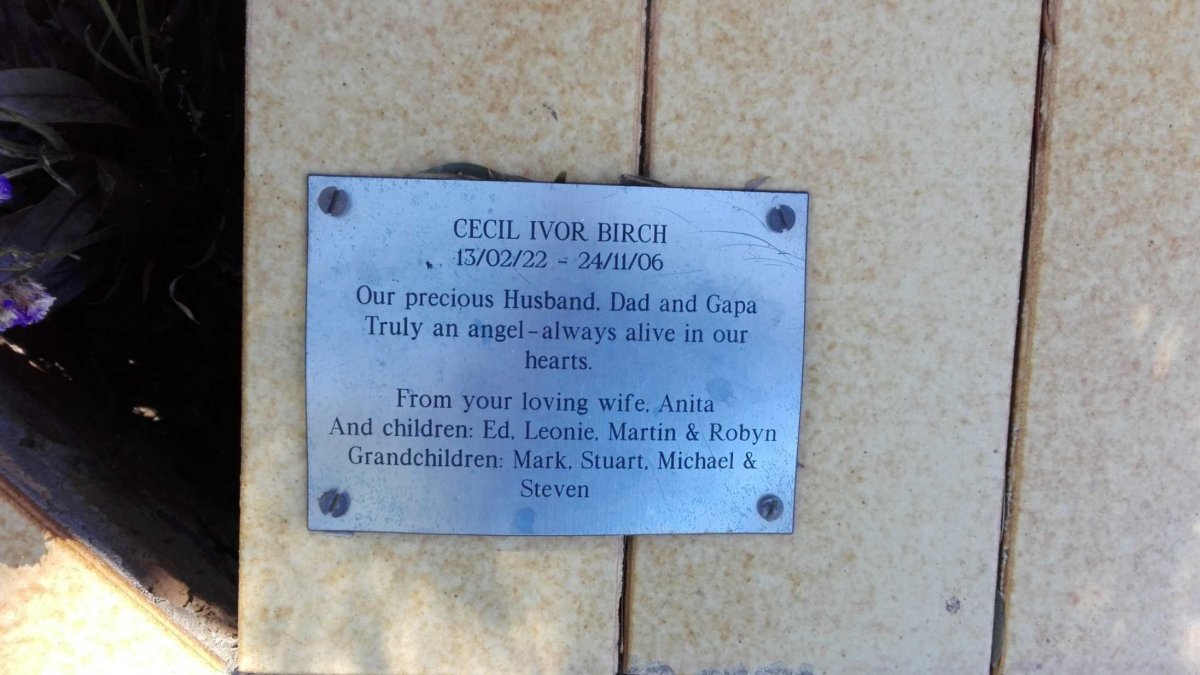BIRCH Cecil Ivor 1922-2006