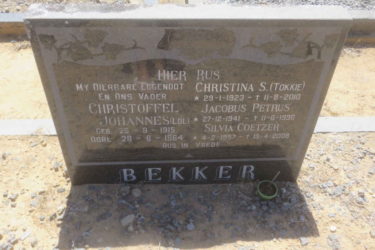 BEKKER :: COETZER