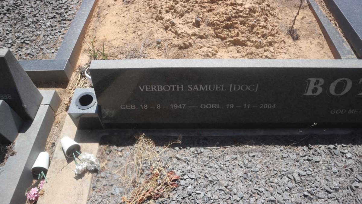 BOTHA Verboth Samuel 1947-2004