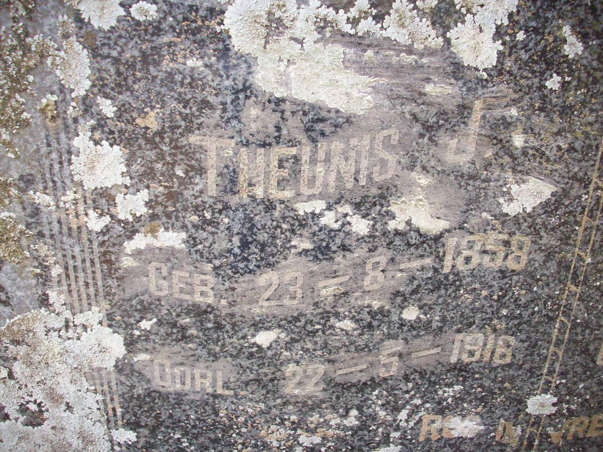 BOTHA Theunis J. 1858-1916