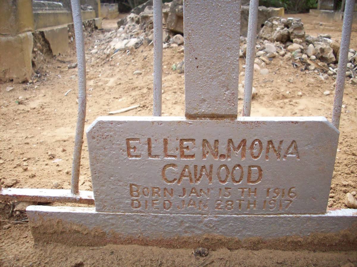 CAWOOD Ellen Mona 1916-1917