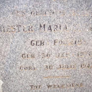 CLAASSEN Hester Maria nee FOURIE 1876-1943