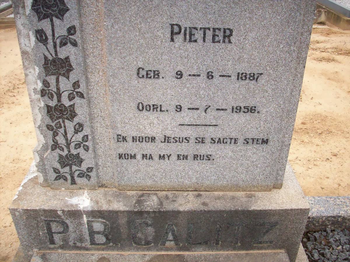 CALITZ P.B. 1887-1956