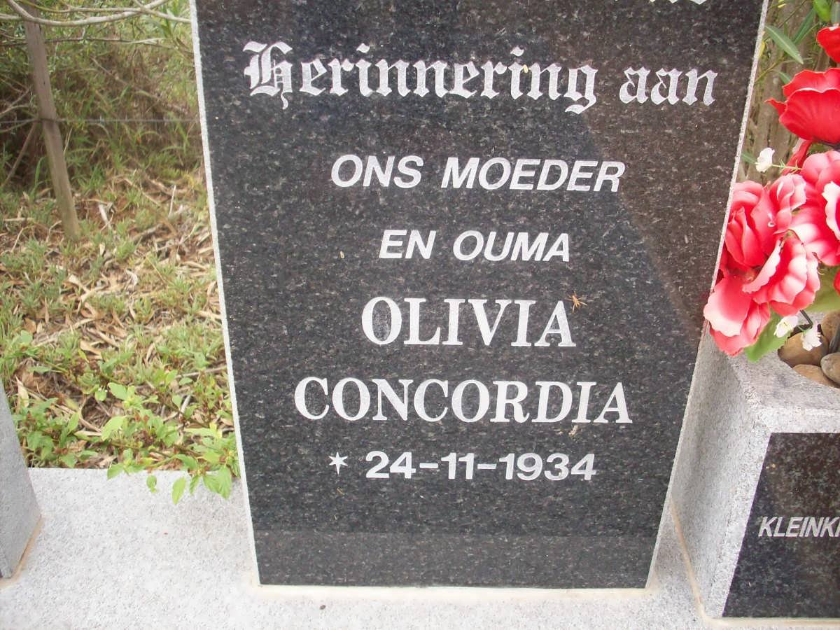 ERASMUS Olivia Concordia 1934-