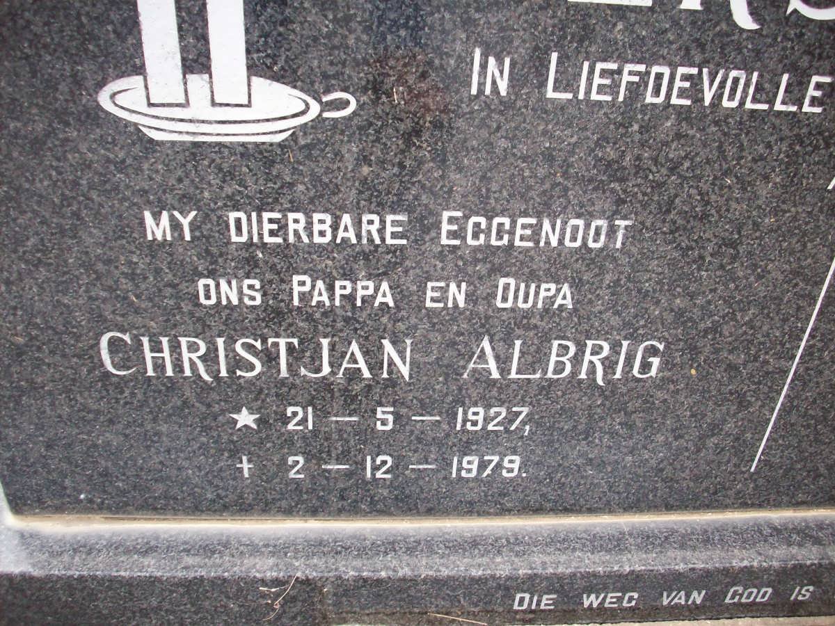 HERSELMAN Christjan Albrig 1927-1979