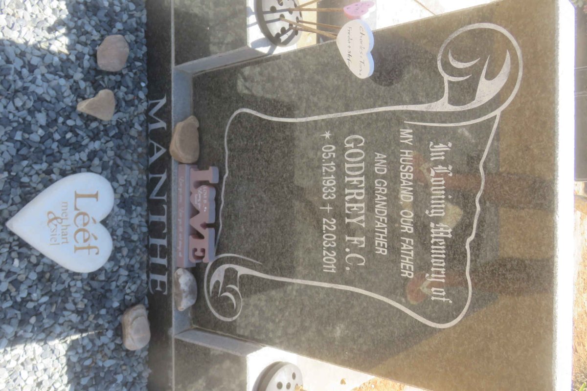 MANTHE Godfrey F.C. 1933-2011