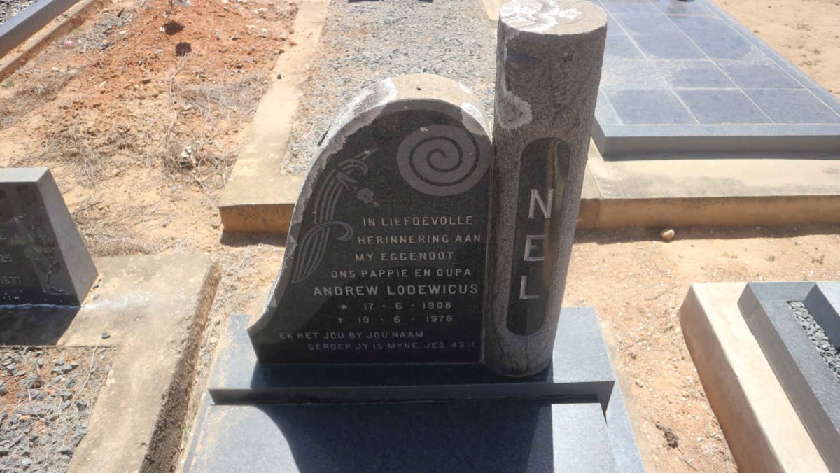 NEL Andrew Lodewicus 1908-1976