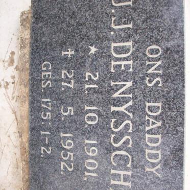NYSSCHEN J.J., de 1901-1952