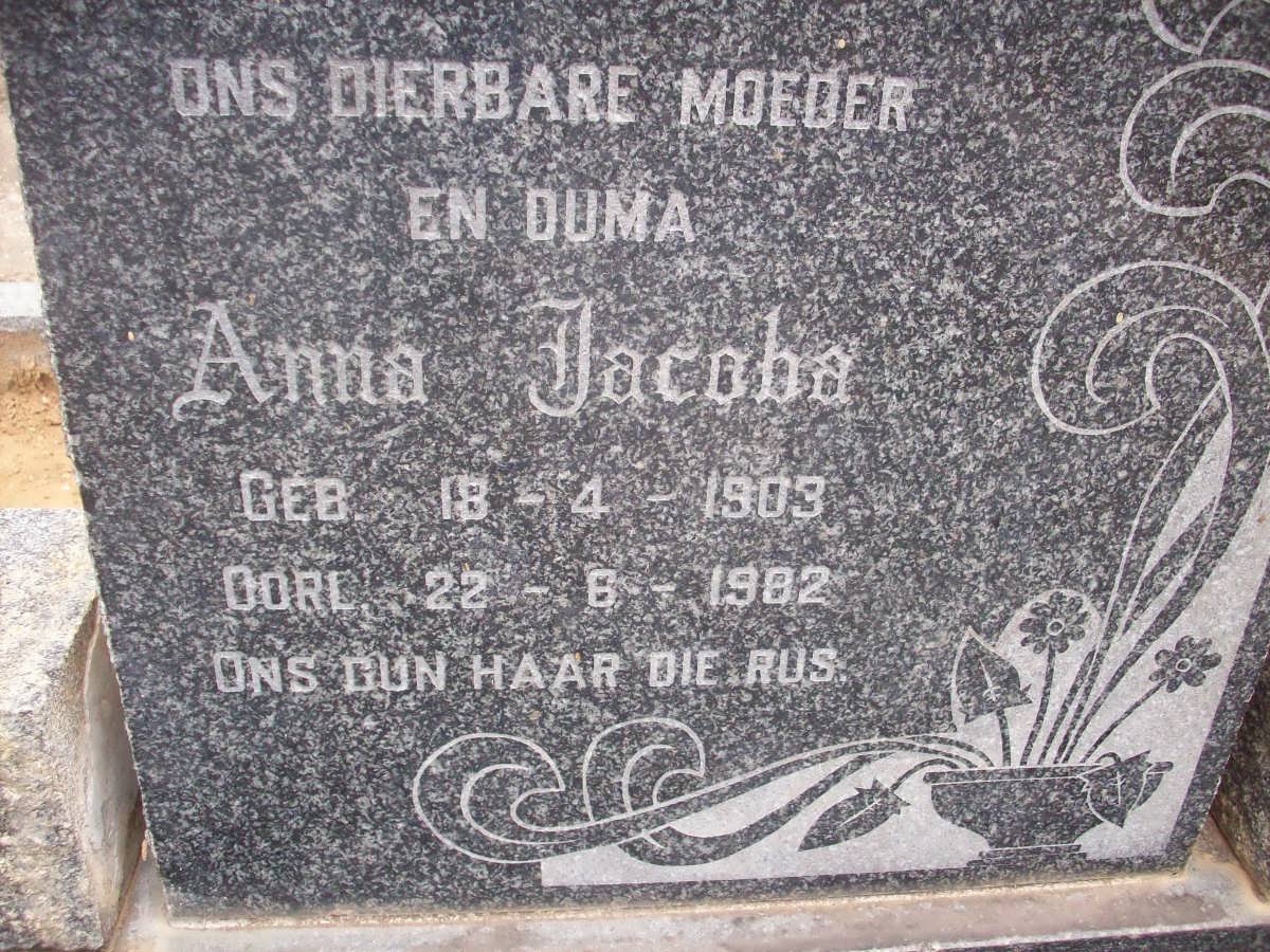 NELL Anna Jacoba 1903-1982