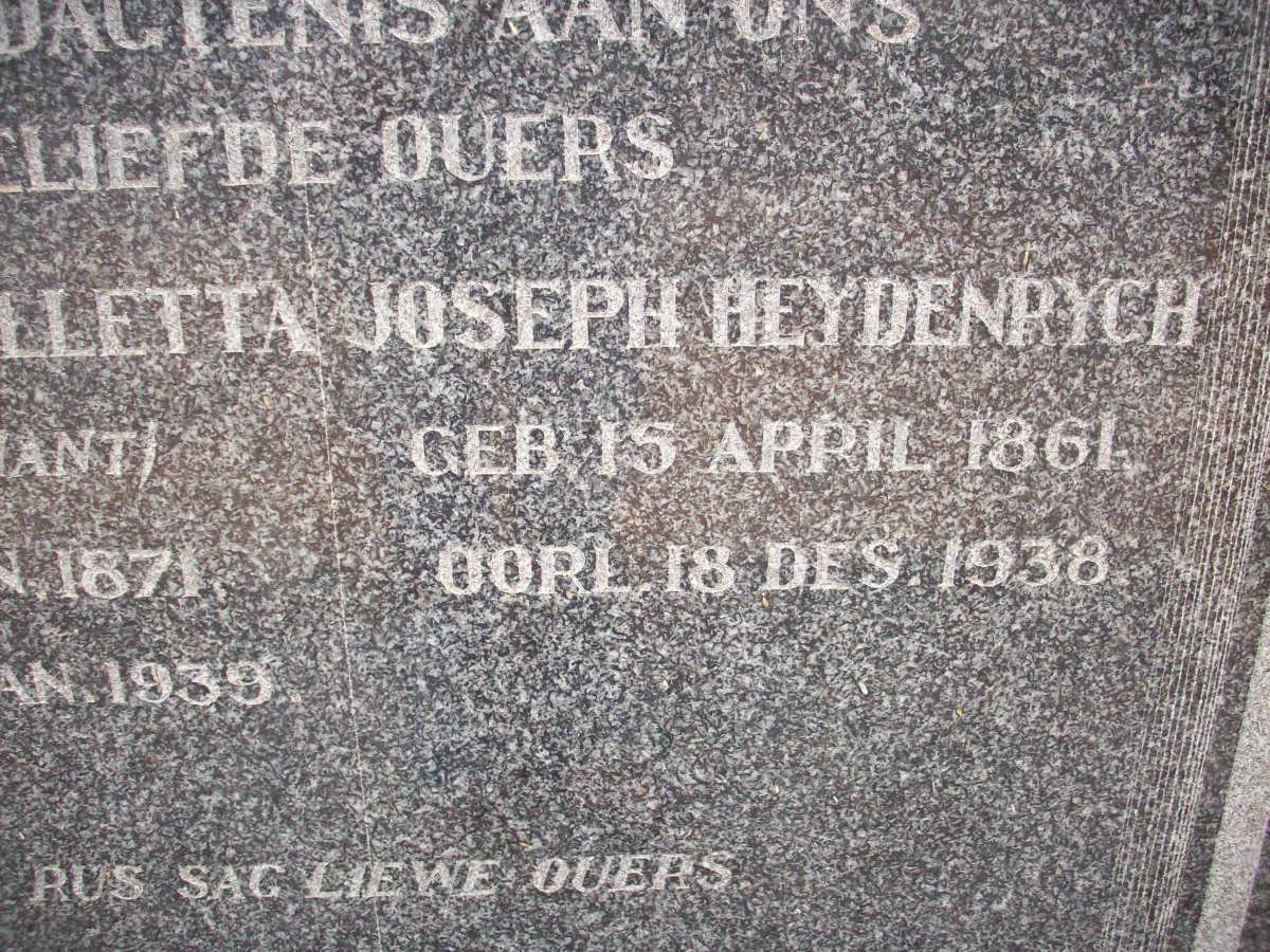 NELL Joseph Heydenrych 1861-1938
