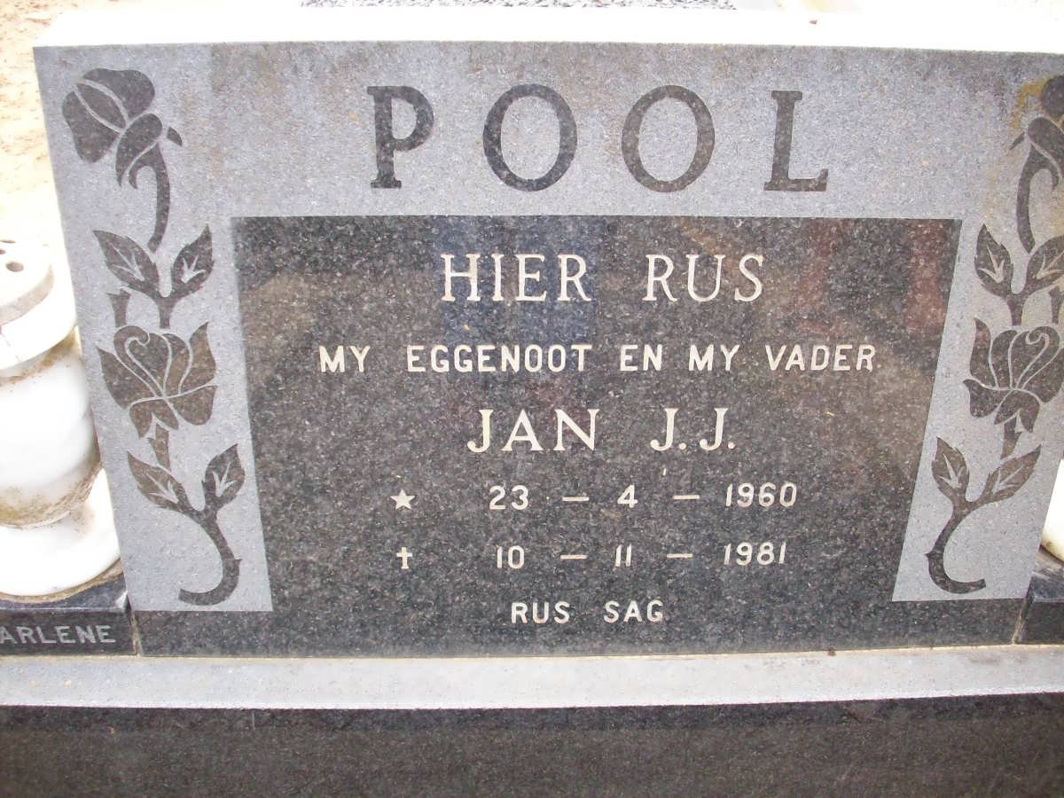 POOL Jan J.J. 1960-1981