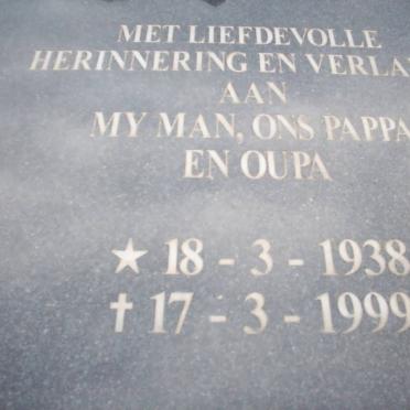 SWANEPOEL Piet 1938-1999