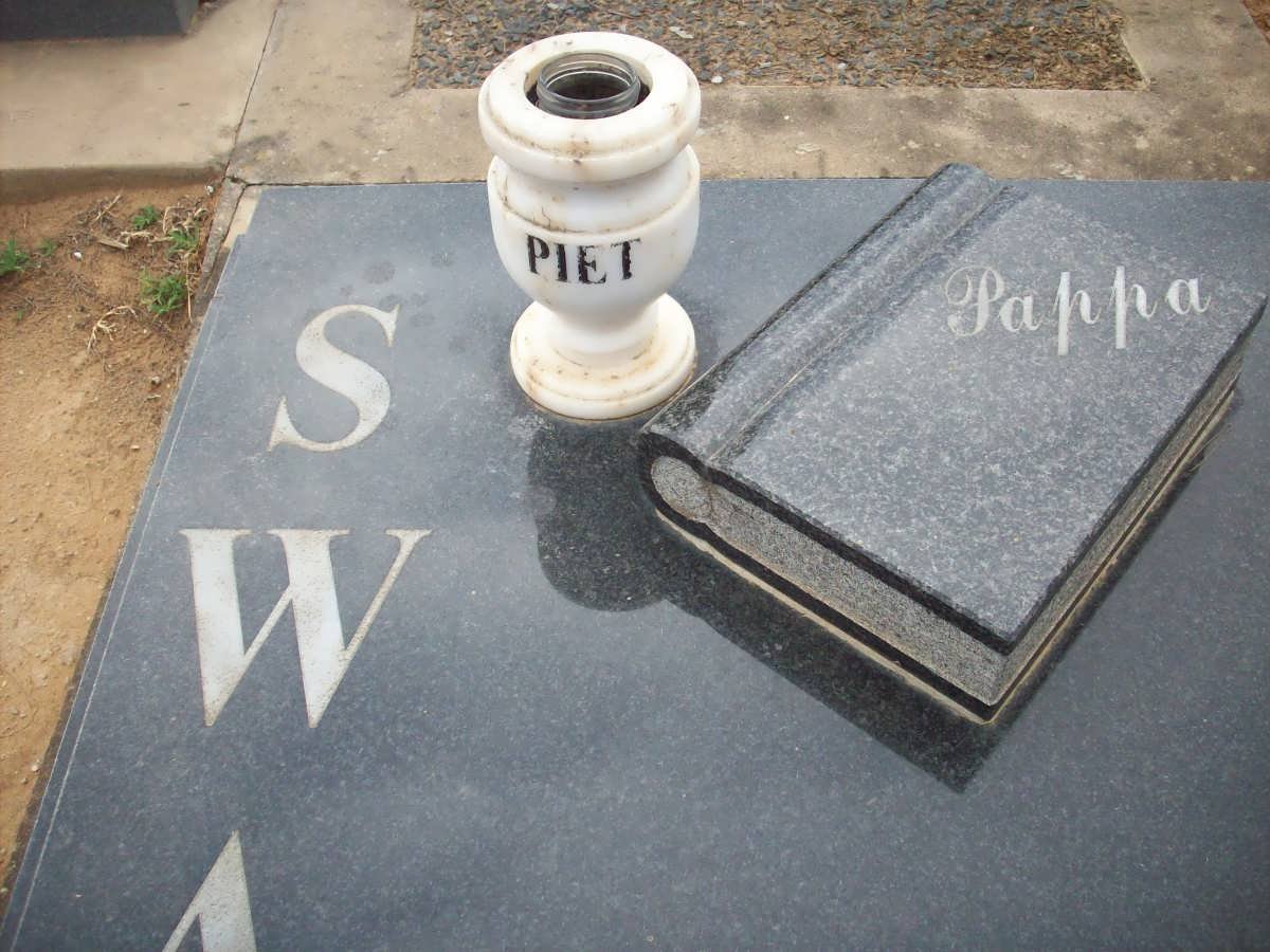 SWANEPOEL Piet 1938-1999