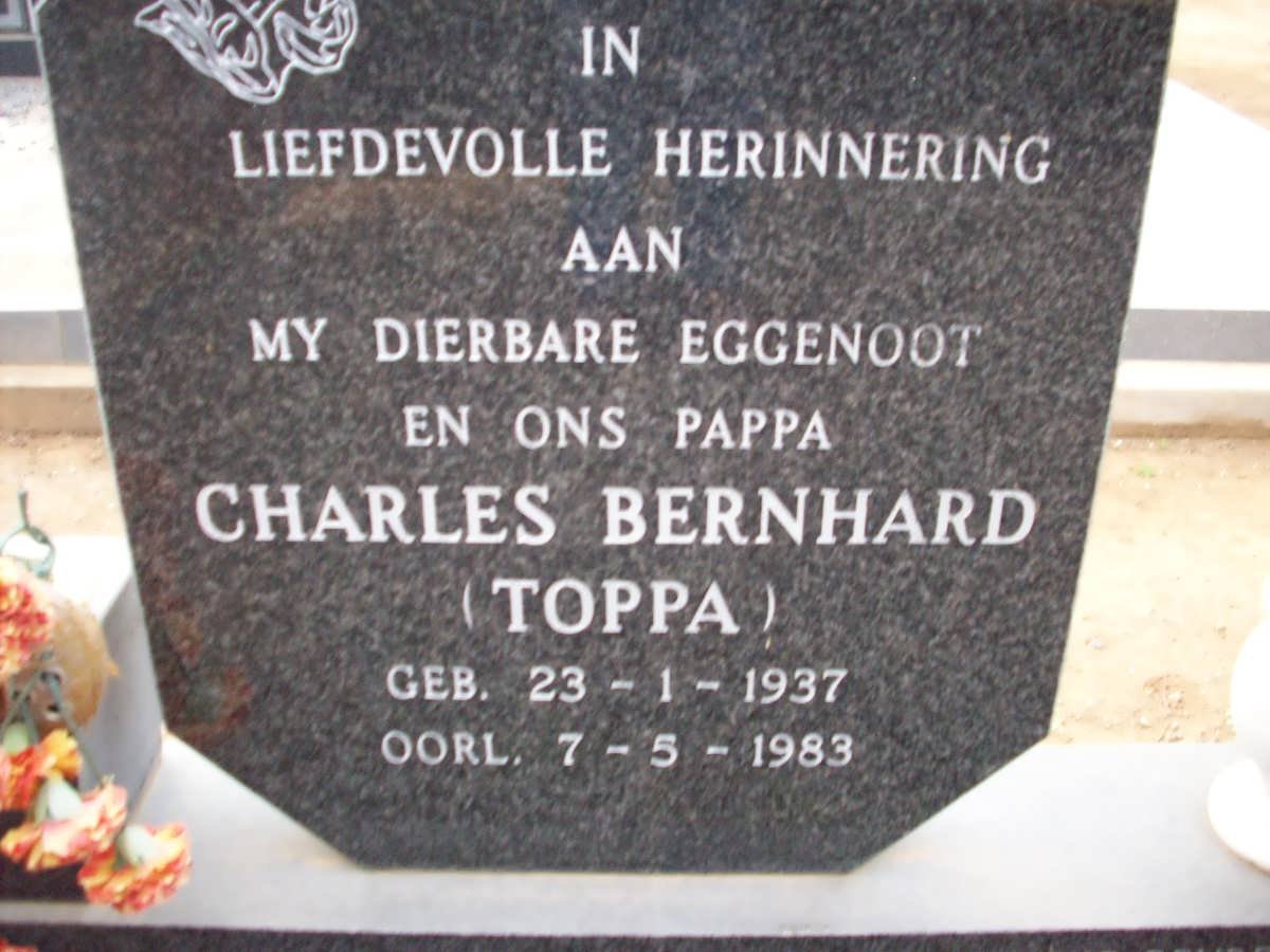 WAIT Charles Bernhard 1937-1983