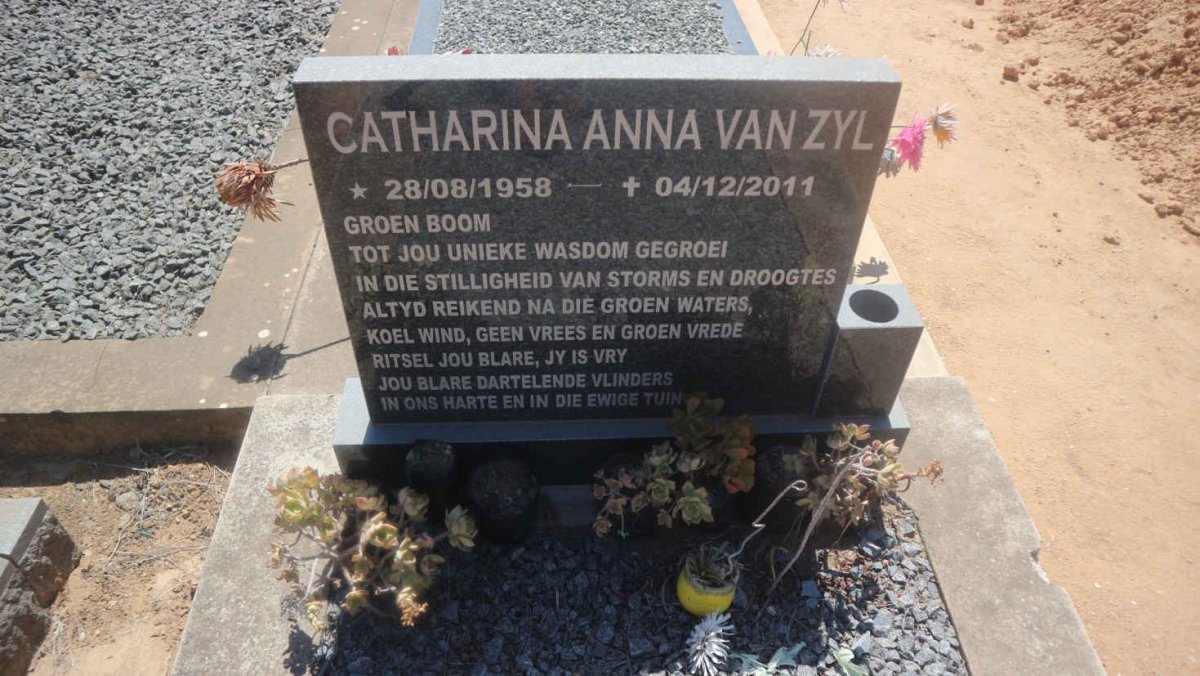 ZYL Catharina Anna, van 1958-2011