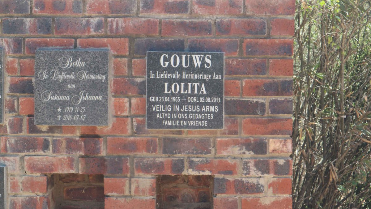 GOUWS Lolita 1965-2011