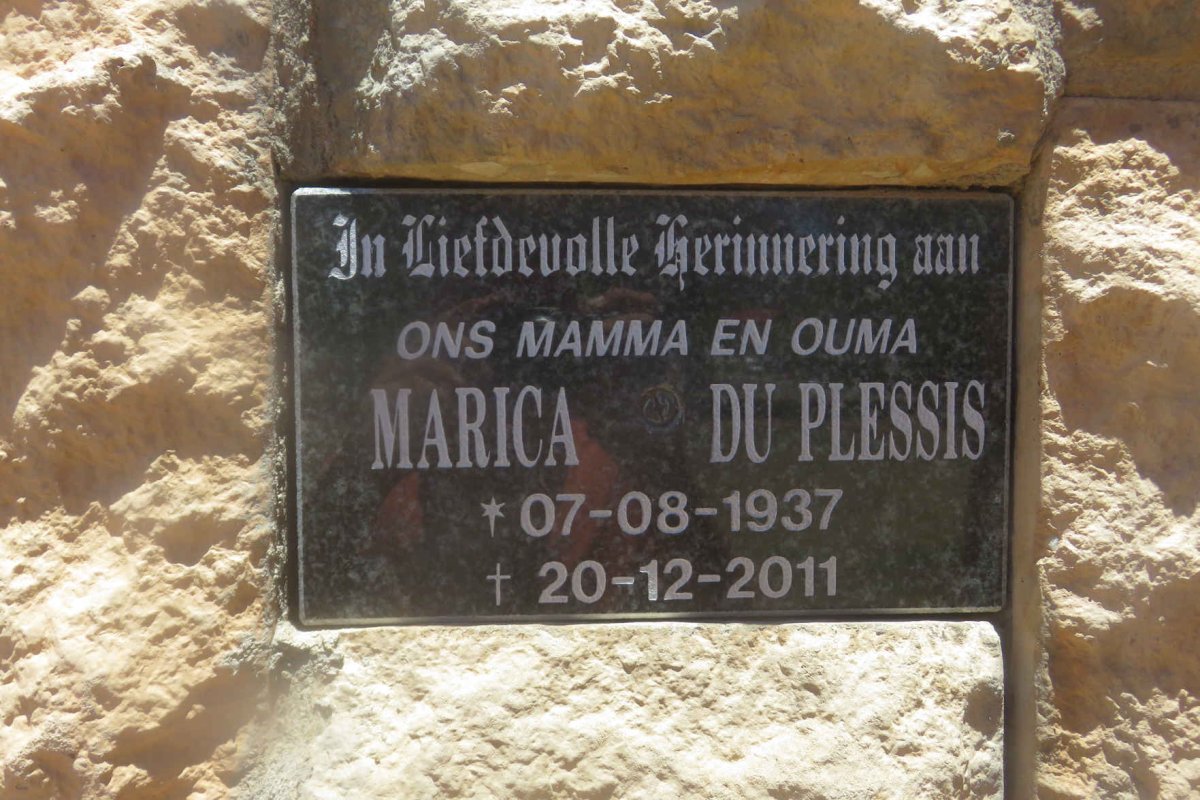 PLESSIS Marica, du 1937-2011