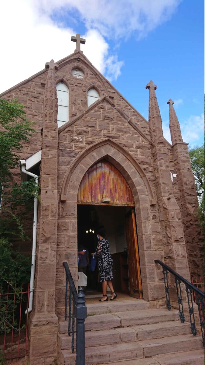 1. Tarkastad Anglican Church - entrance