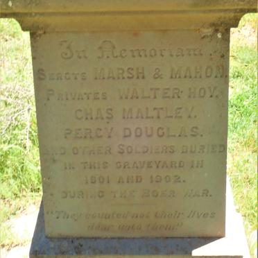2. Boer War Memorial