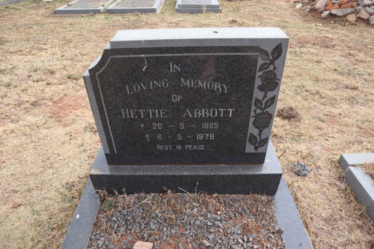 ABBOTT Hettie 1895-1979