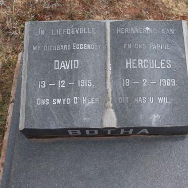 BOTHA David Hercules 1915-1969