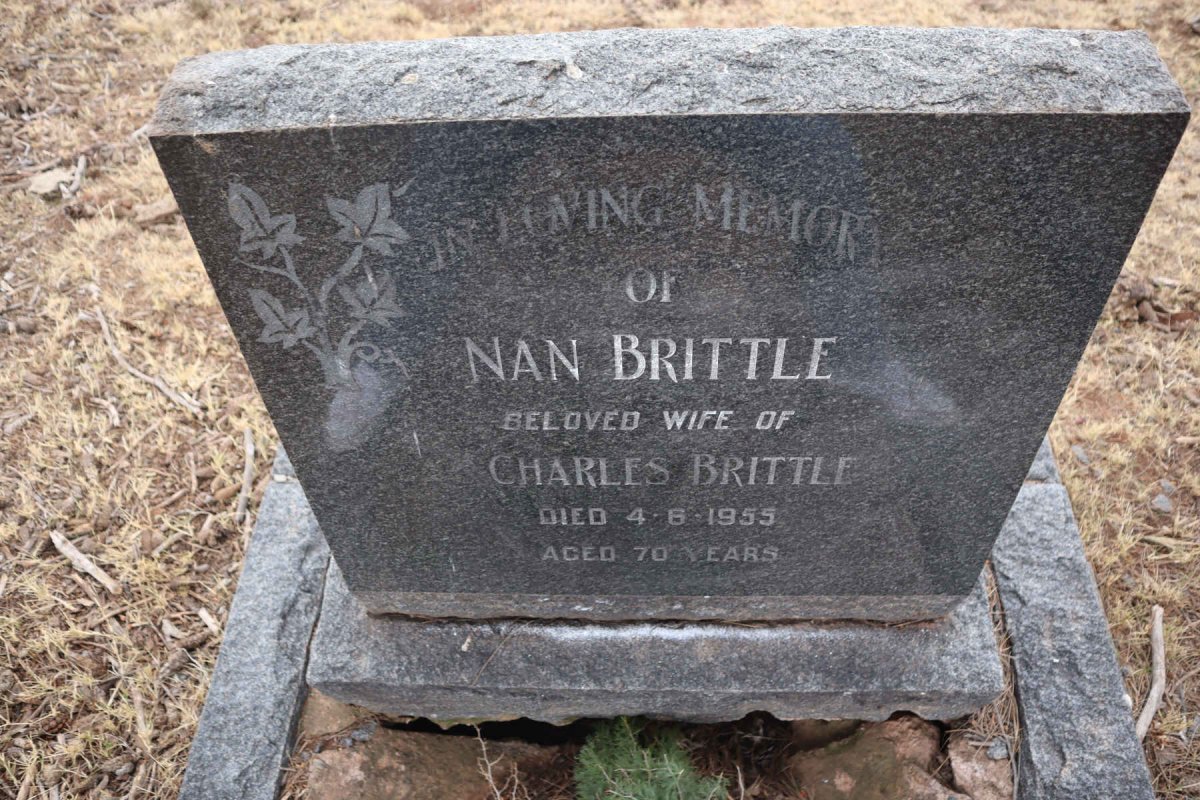 BRITTLE Nan -1955