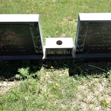 BEER Nick, de 1909-1978 &amp; Janie PRETORIUS 1917-1982