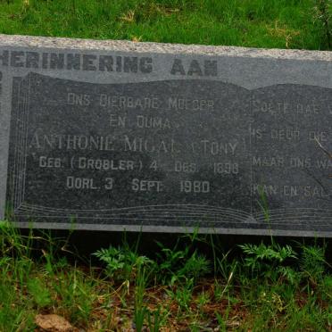 BOTHA Pieter Barend 1885-1964 &amp; Anthonie Migal GROBLER 1898-1980 _2