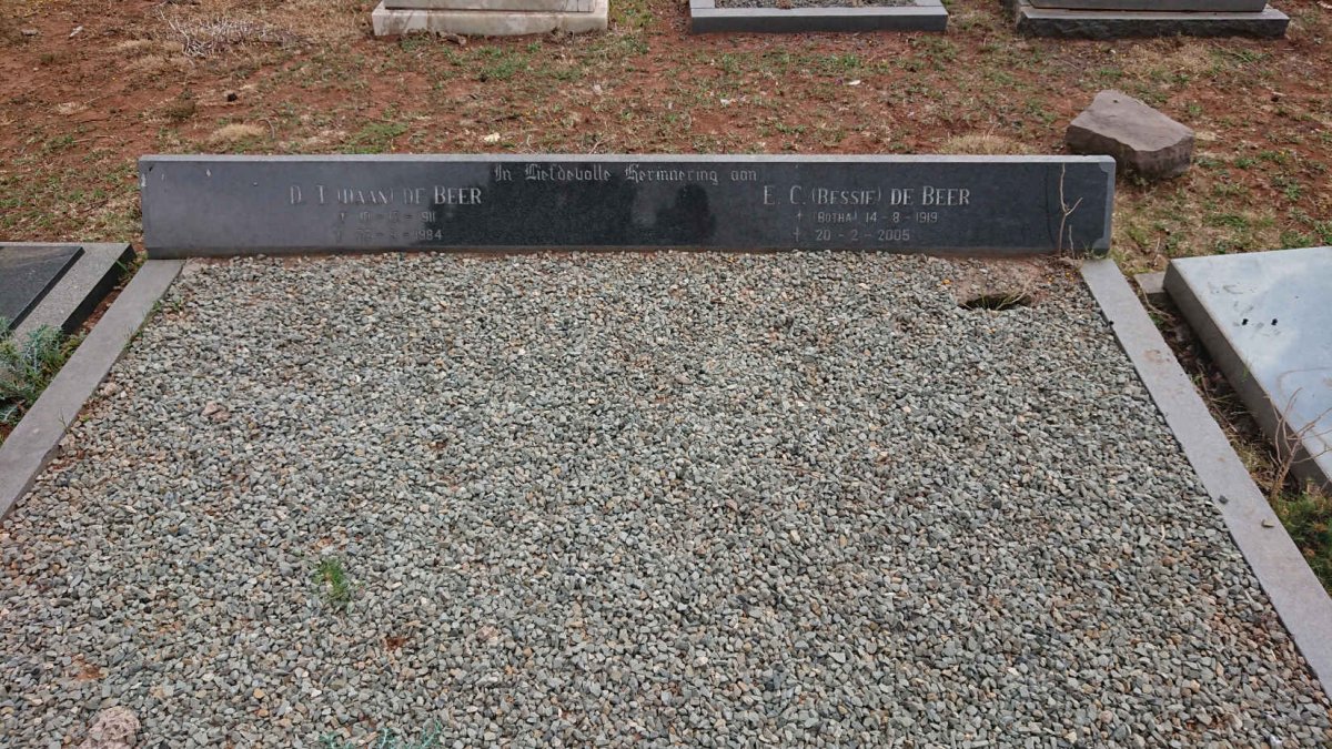 BEER D.T., de 1911-1984 & E.C. BOTHA 1919-2005_1