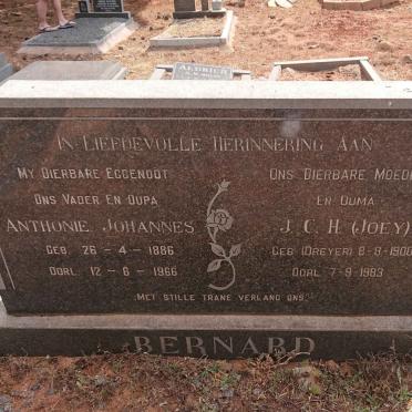 BERNARD Antonie Johannes 1886-1966 & J.C.H. DREYER 1900-1983