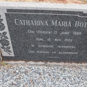 BOTHA Johannes Petrus 1898-1965 & Catharina Maria GOOSEN 1899-1985_2