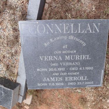 CONNELLAN James Erroll 1909-2005 & Verna Muriel VERRAN 1912-1992